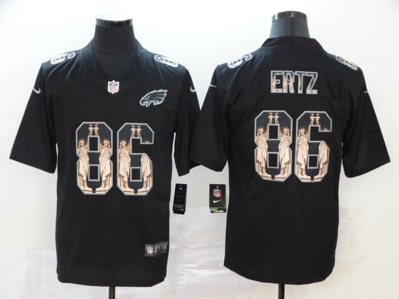 Philadelphia Eagles Goddess Fashion Black NFL Jersey