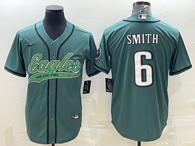 Philadelphia Eagles Green MLB&NFL Jersey