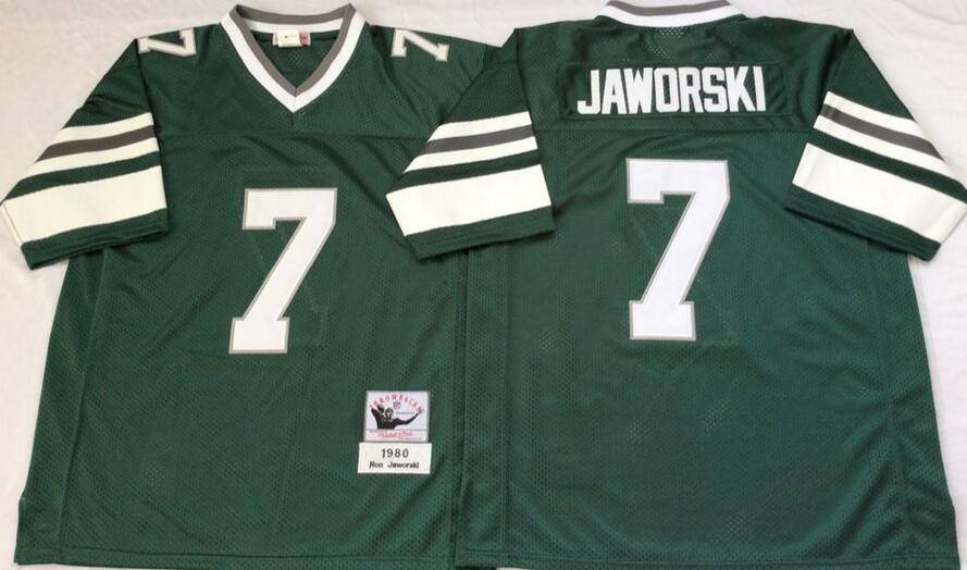 Philadelphia Eagles Green Retro NFL Jersey