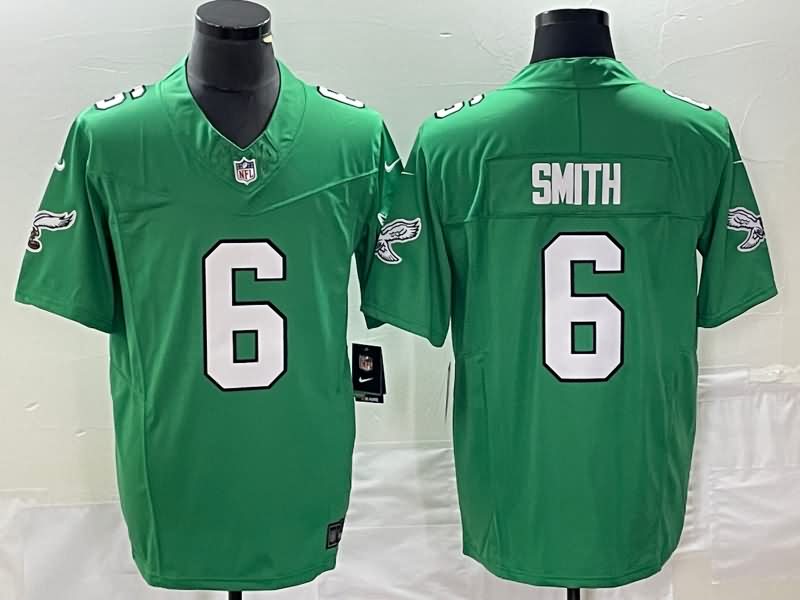 Philadelphia Eagles Green Retro NFL Jersey 03