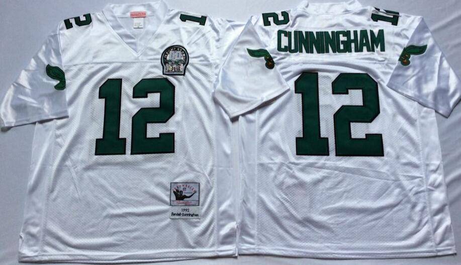 Philadelphia Eagles White Retro NFL Jersey