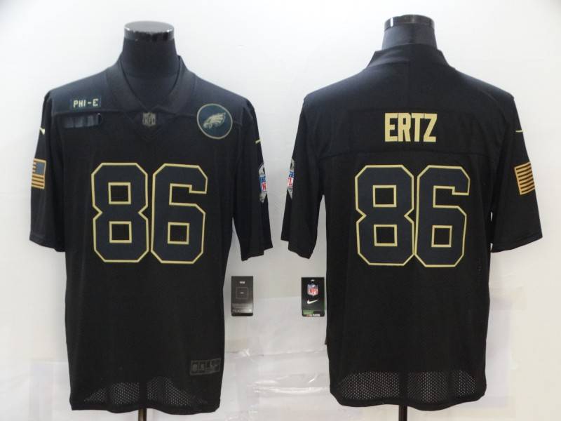 Philadelphia Eagles Black Gold Salute To Service NFL Jersey