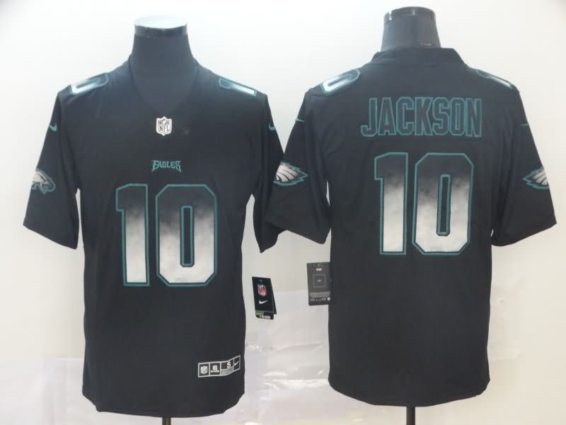 Philadelphia Eagles Black Smoke Fashion NFL Jersey