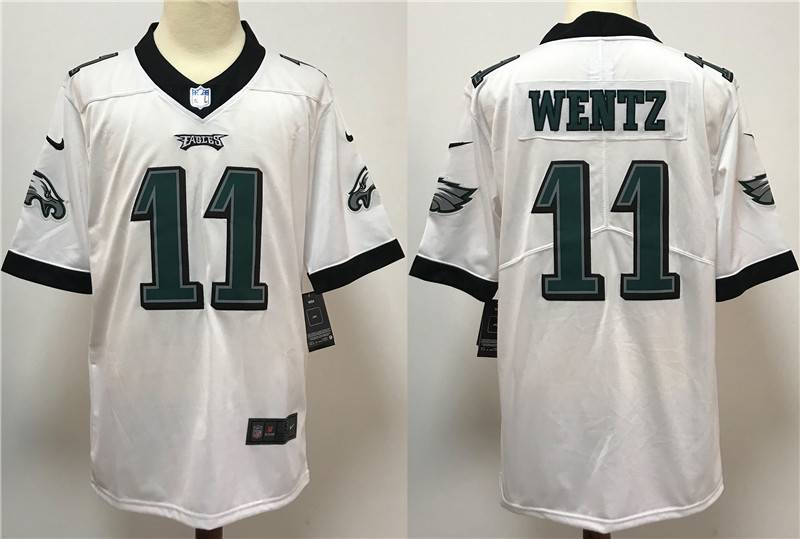 Philadelphia Eagles White NFL Jersey