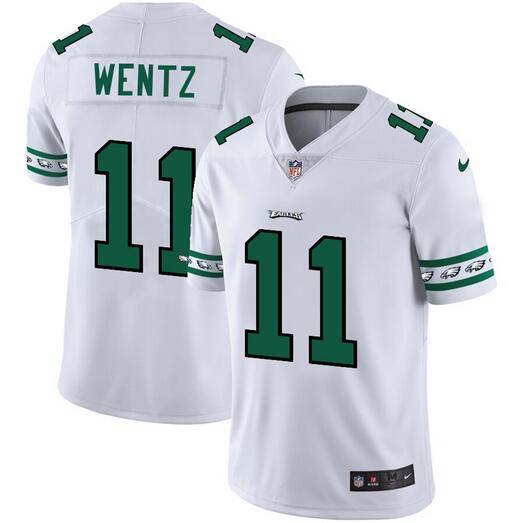 Philadelphia Eagles White NFL Jersey 02