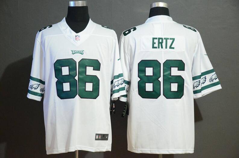 Philadelphia Eagles White NFL Jersey 02