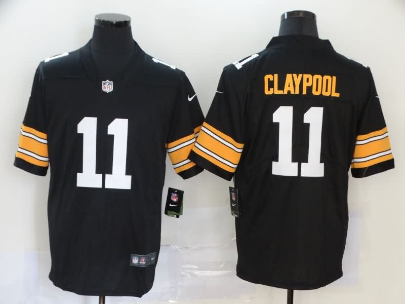 Pittsburgh Steelers Black NFL Jersey 02