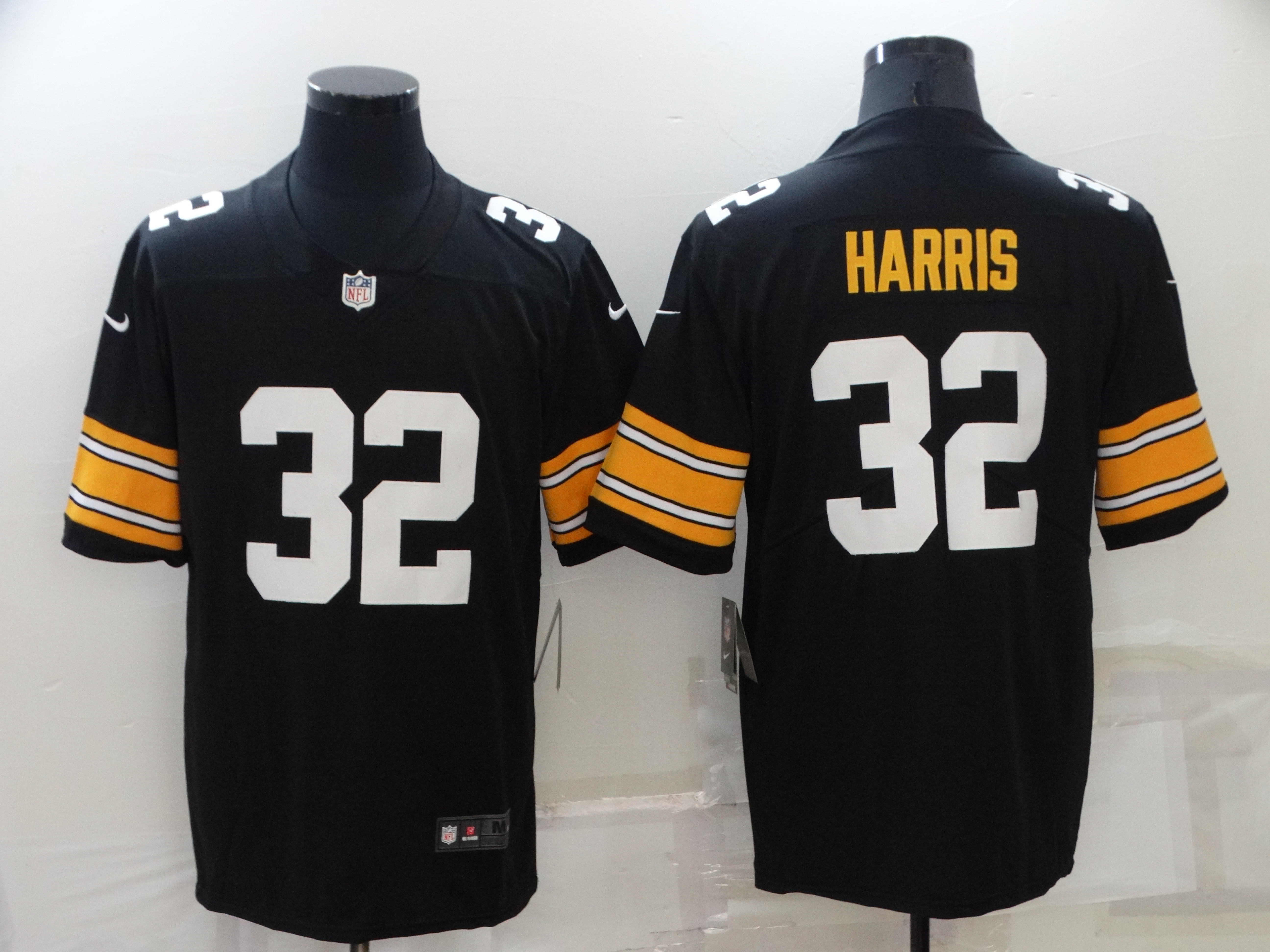 Pittsburgh Steelers Black NFL Jersey 02