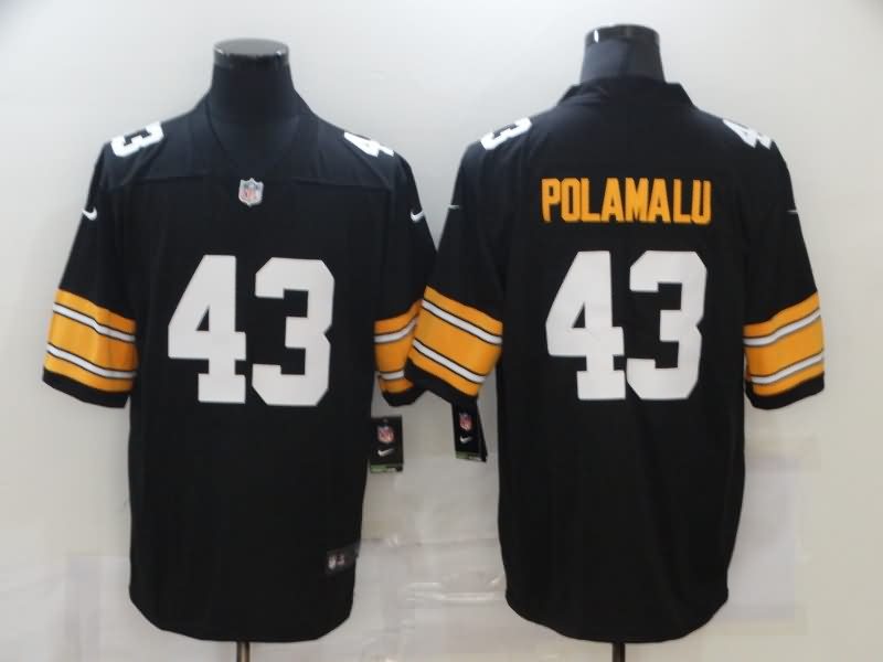 Pittsburgh Steelers Black NFL Jersey 02