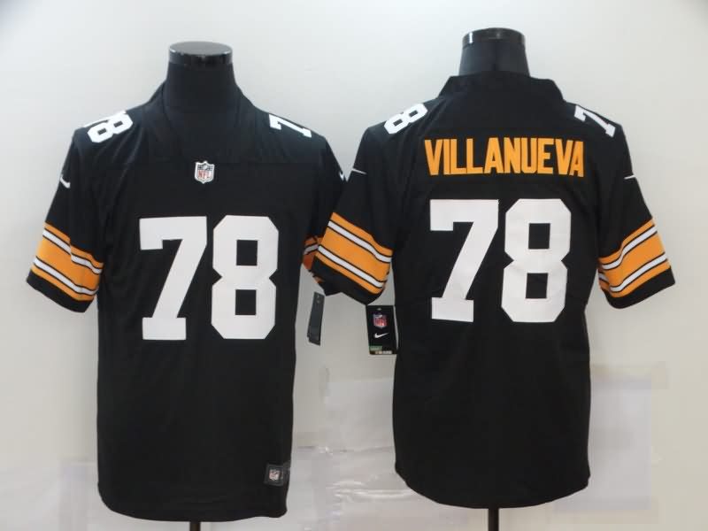 Pittsburgh Steelers Black NFL Jersey 02