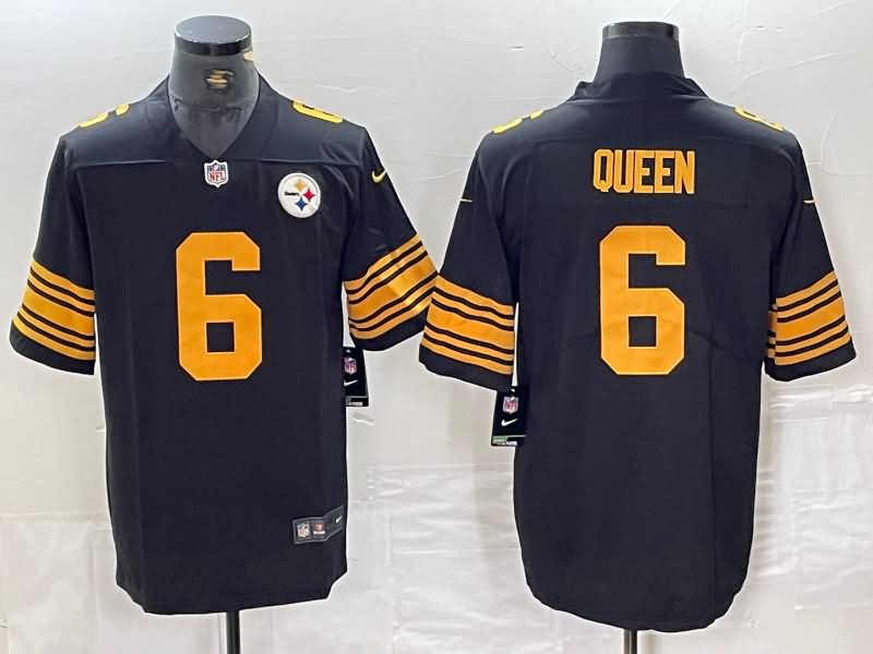 Pittsburgh Steelers Black NFL Jersey 03