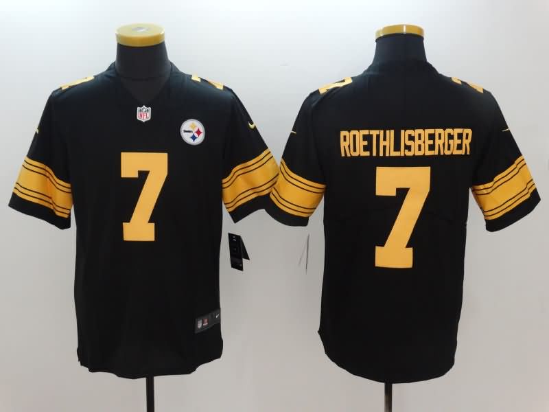 Pittsburgh Steelers Black NFL Jersey 03