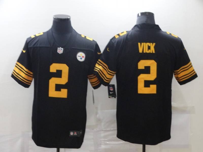 Pittsburgh Steelers Black NFL Jersey 03