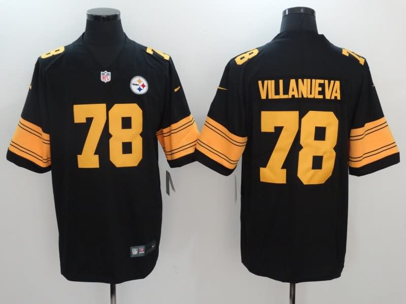 Pittsburgh Steelers Black NFL Jersey 03