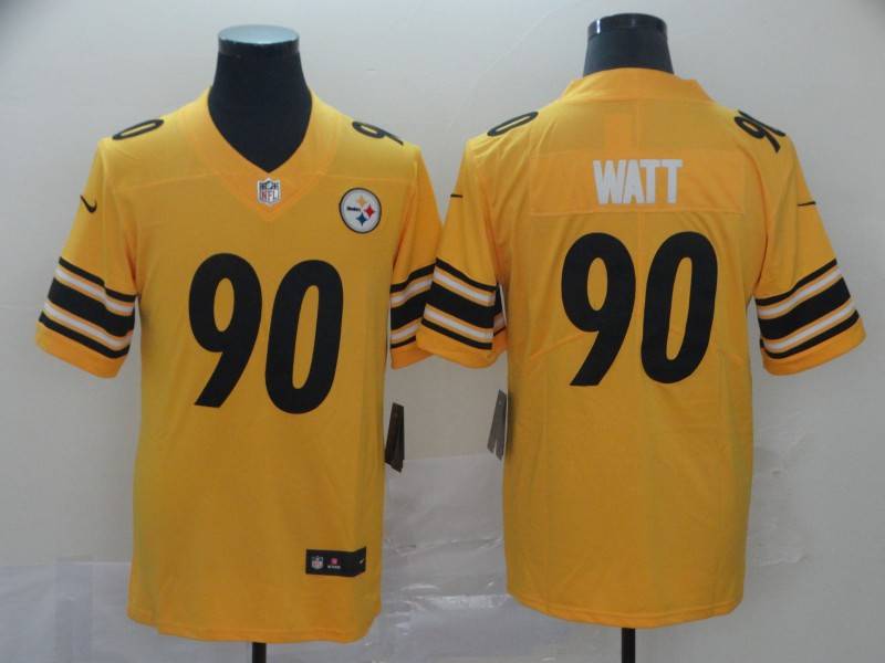 Pittsburgh Steelers Yellow Inverted Legend NFL Jersey