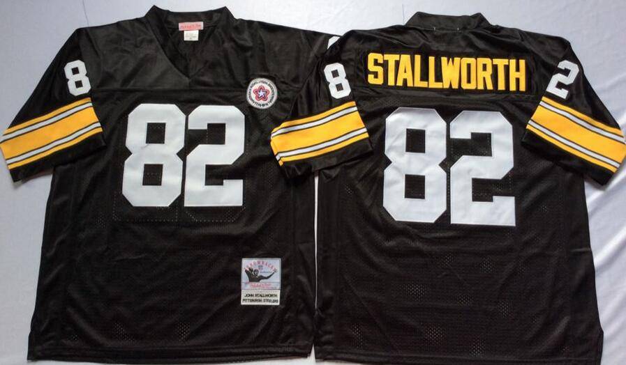 Pittsburgh Steelers Black Retro NFL Jersey