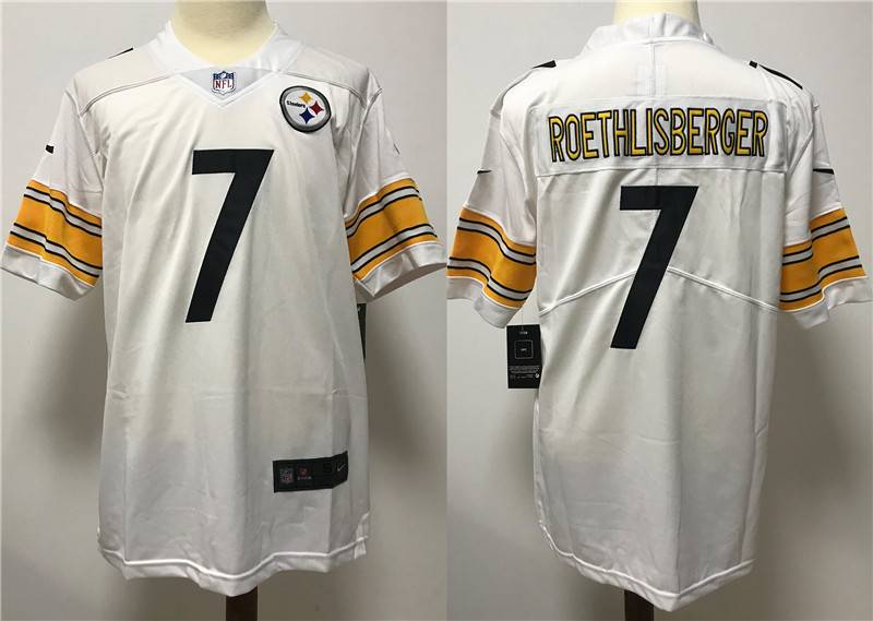 Pittsburgh Steelers White NFL Jersey