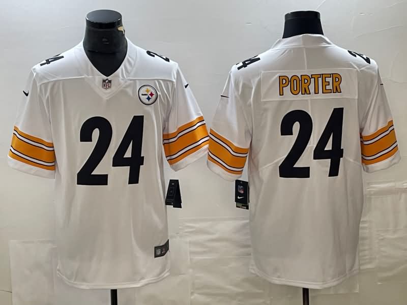 Pittsburgh Steelers White NFL Jersey