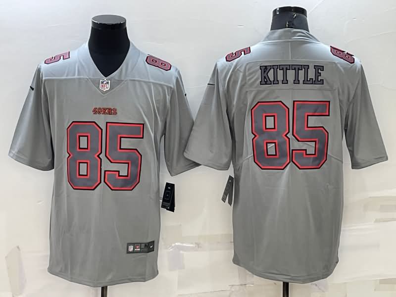 San Francisco 49ers Grey Atmosphere Fashion NFL Jersey