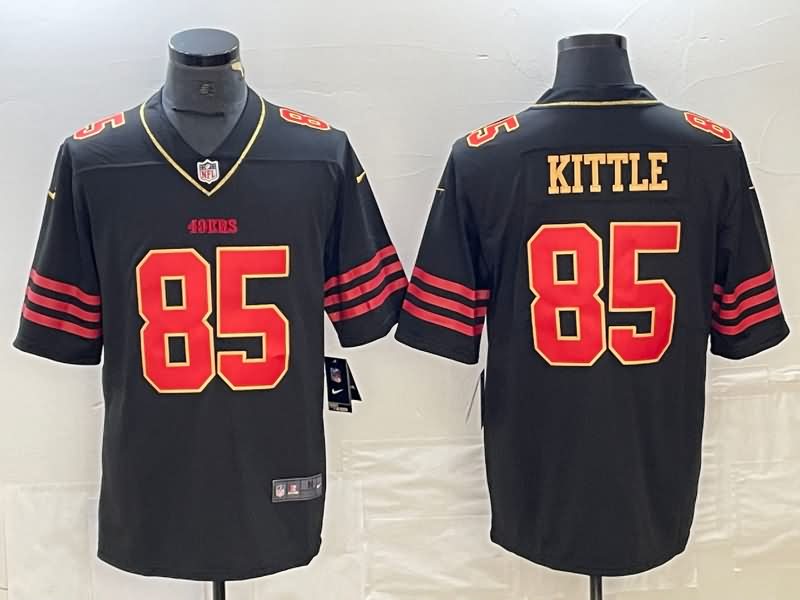 San Francisco 49ers Black Gold NFL Jersey