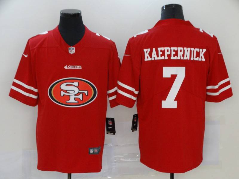 San Francisco 49ers Red Fashion NFL Jersey