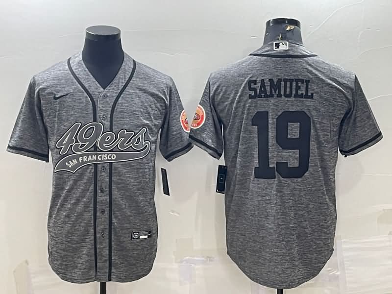 San Francisco 49ers Grey MLB&NFL Jersey