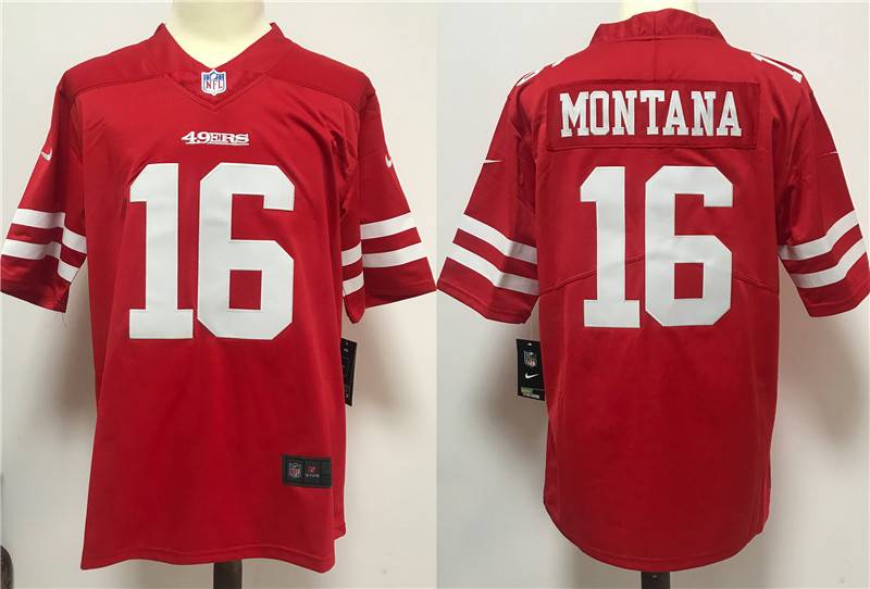 San Francisco 49ers Red NFL Jersey