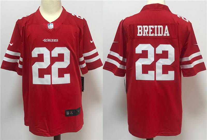 San Francisco 49ers Red NFL Jersey