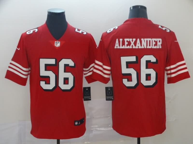 San Francisco 49ers Red NFL Jersey 02