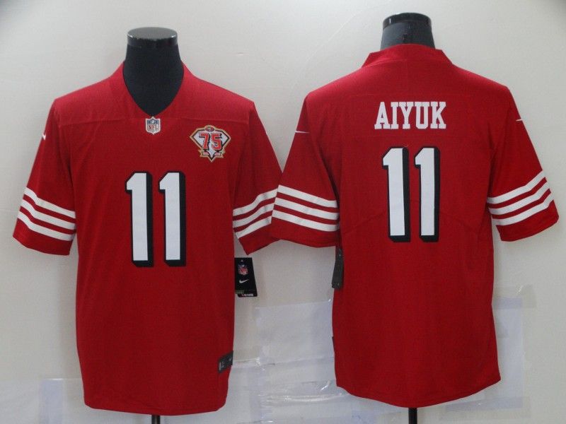 San Francisco 49ers Red NFL Jersey 03