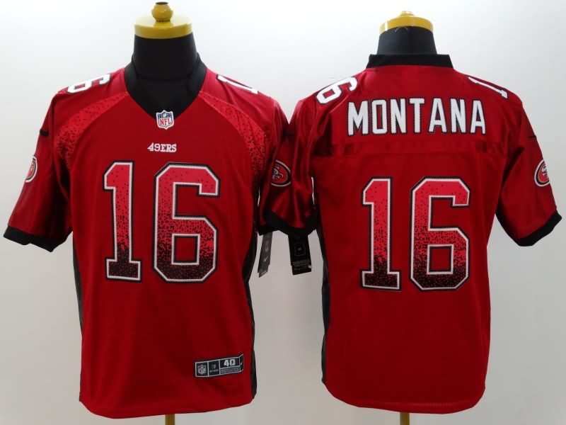 San Francisco 49ers Red NFL Jersey 05