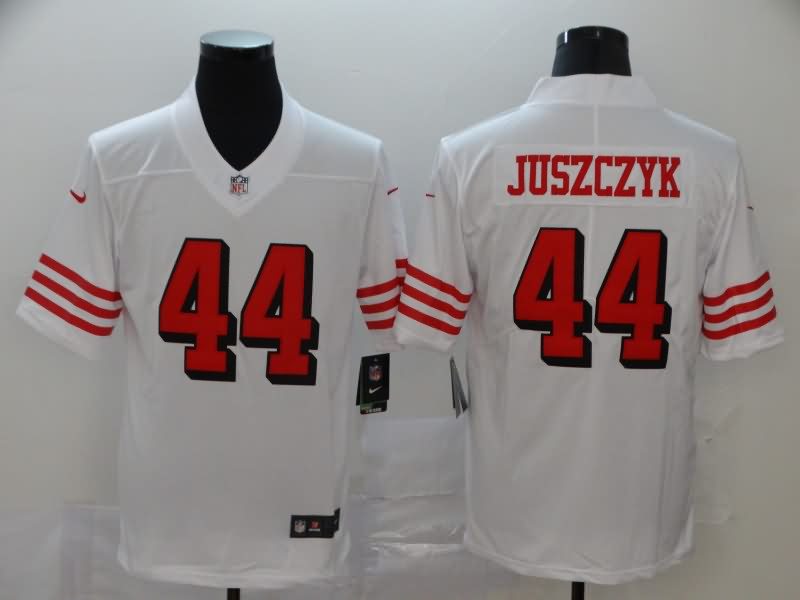 San Francisco 49ers White NFL Jersey 02