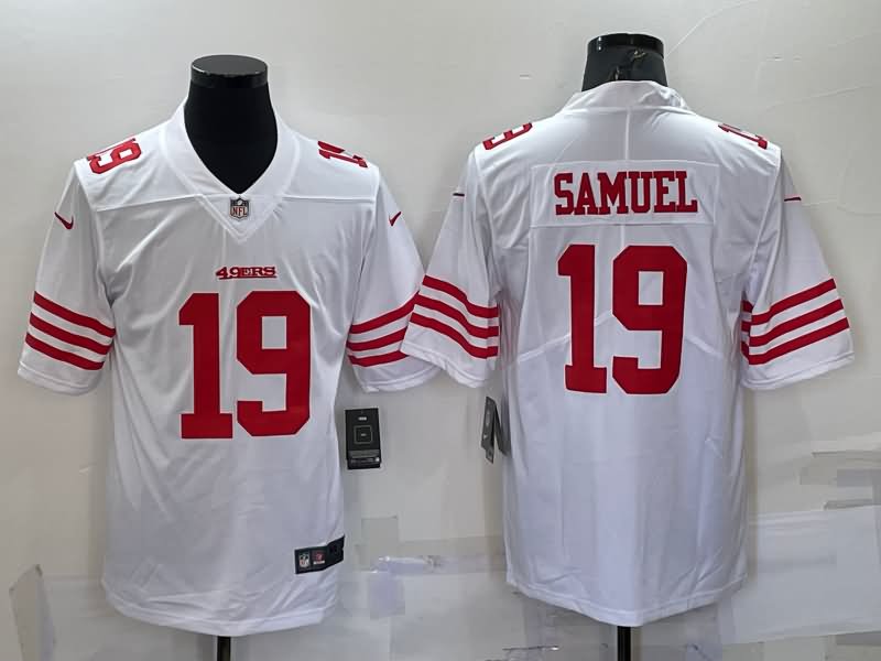 San Francisco 49ers White NFL Jersey 03