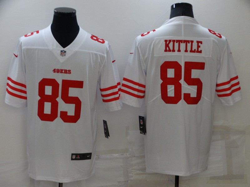 San Francisco 49ers White NFL Jersey 03