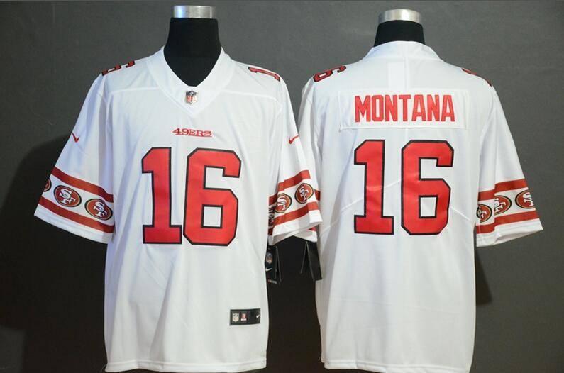 San Francisco 49ers White NFL Jersey 04