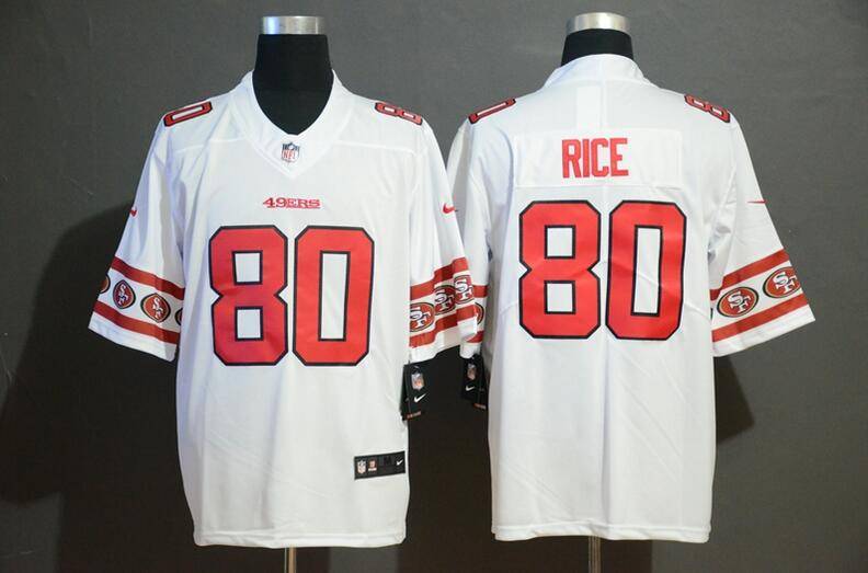 San Francisco 49ers White NFL Jersey 04