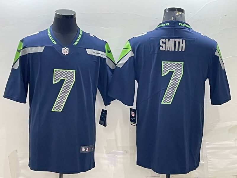 Seattle Seahawks Dark Blue NFL Jersey