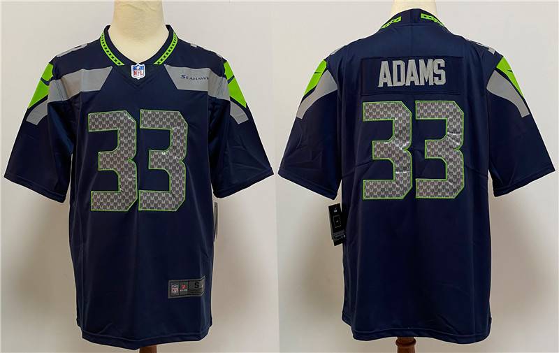 Seattle Seahawks Dark Blue NFL Jersey