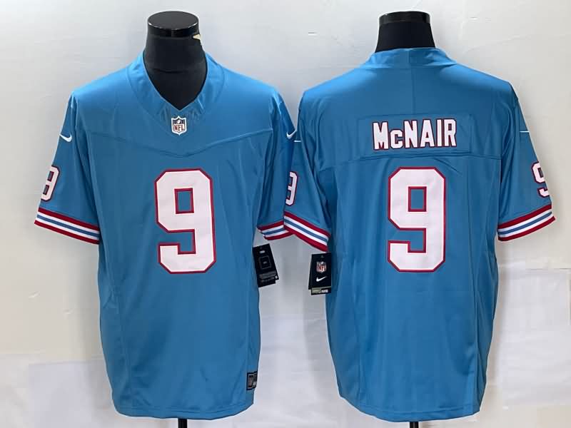 Tennessee Titans Light Blue Retro NFL Jersey