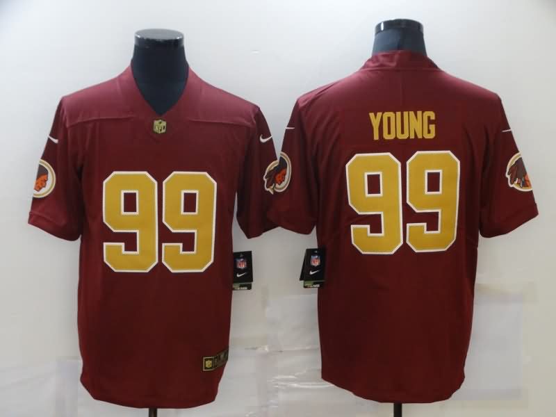 Washington Football Team Red NFL Jersey 03