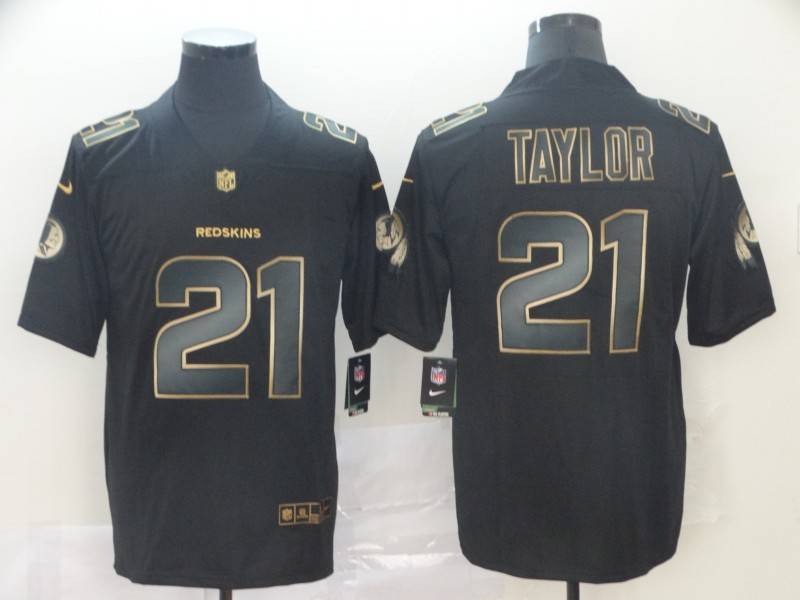 Washington Football Team Black Gold Vapor Limited NFL Jersey