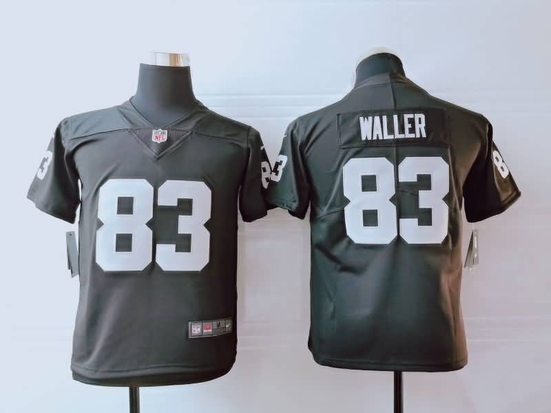 Las Vegas Raiders Kids WALLER #83 Black NFL Jersey