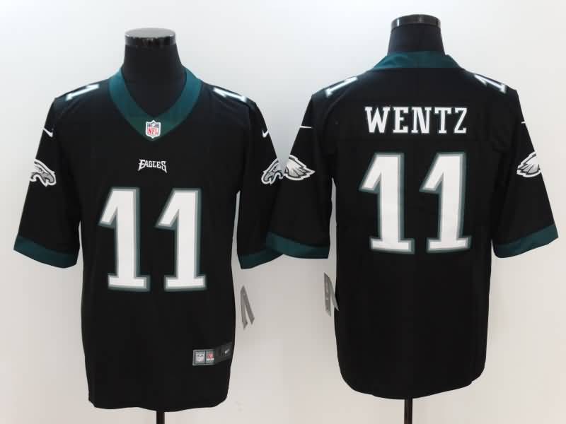 Philadelphia Eagles Kids WENTZ #11 Black NFL Jersey