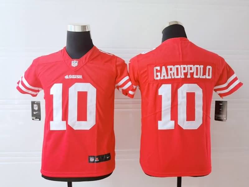 San Francisco 49ers Kids GAROPPOLO #10 Red NFL Jersey