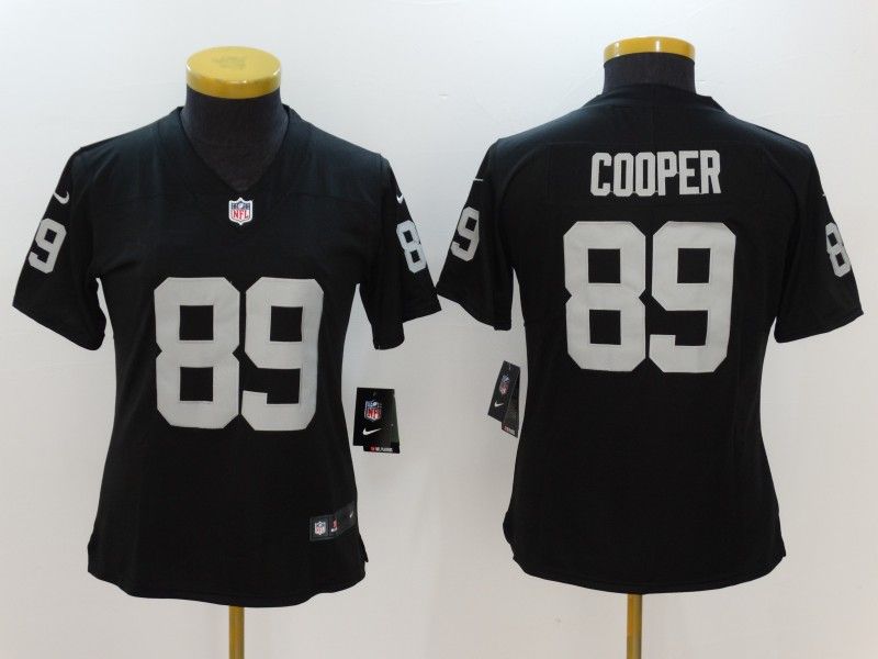 Las Vegas Raiders COOPER #89 Black Women NFL Jersey