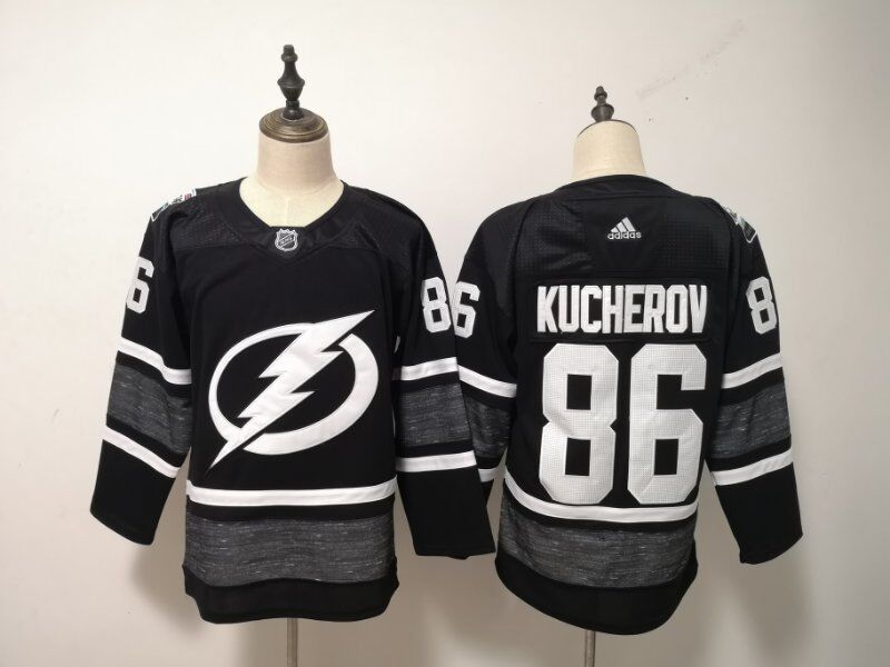 Tampa Bay Lightning 2019 KUCHEROV #86 Black All Star NHL Jersey