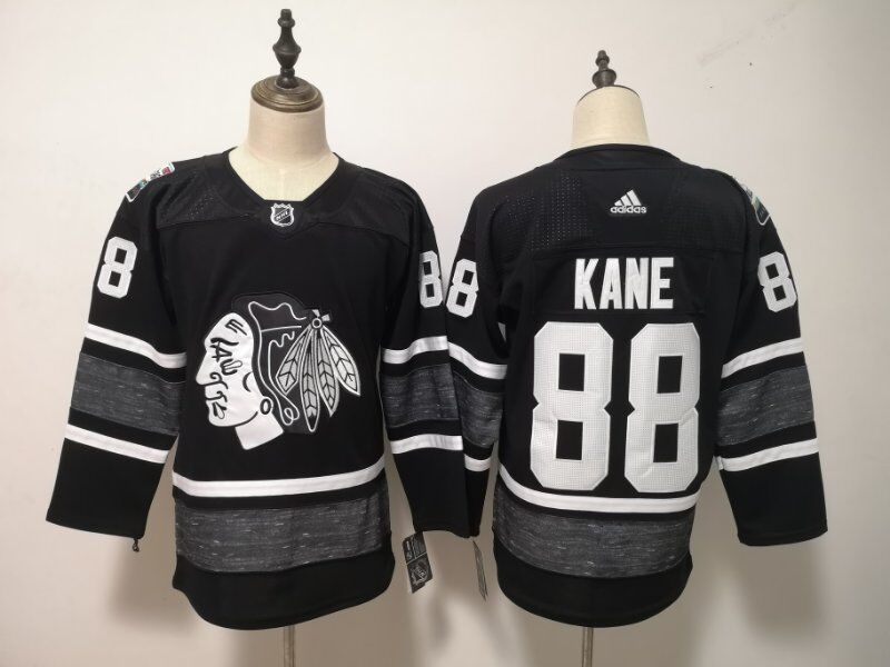 Chicago Blackhawks 2019 KANE #88 Black All Star NHL Jersey