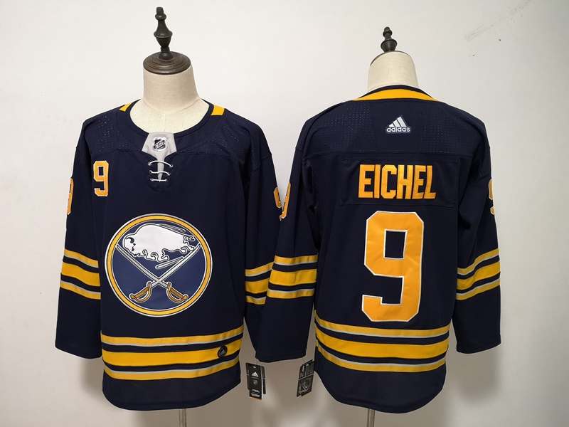 Buffalo Sabres EICHEL #9 Dark Blue NHL Jersey