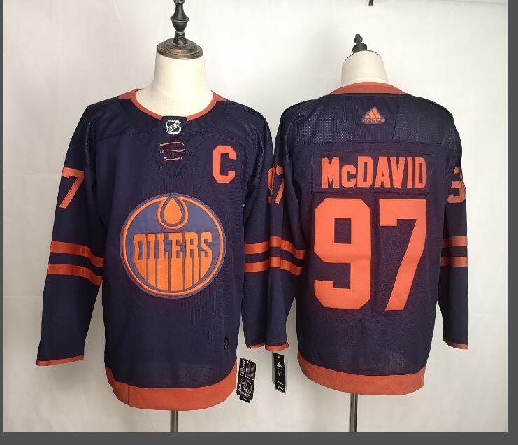 Edmonton Oilers MCDAVID #97 Dark Blue NHL Jersey