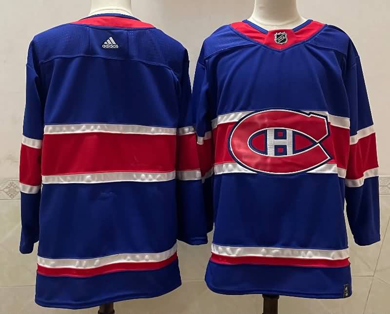 Montreal Canadiens Custom Blue Classica NHL Jersey